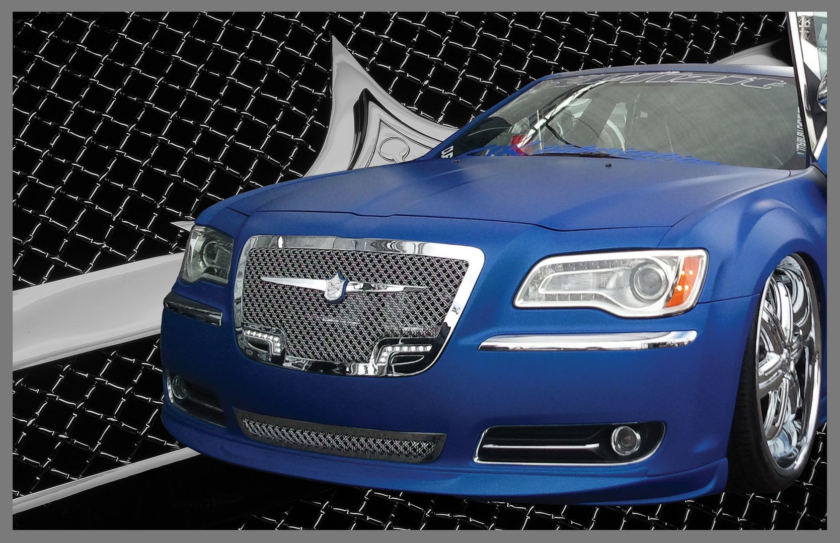 2012 2011 2010 Chrysler 300 Srt8 Chrome Mesh Bentley